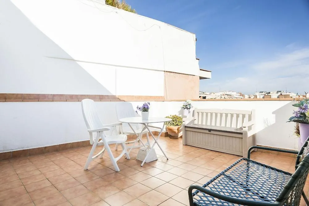 Sagrada Familia Attic Terrace Barcelona Views Apartment